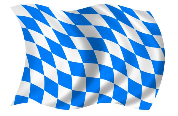 Прапор Баварії — стокове фото
