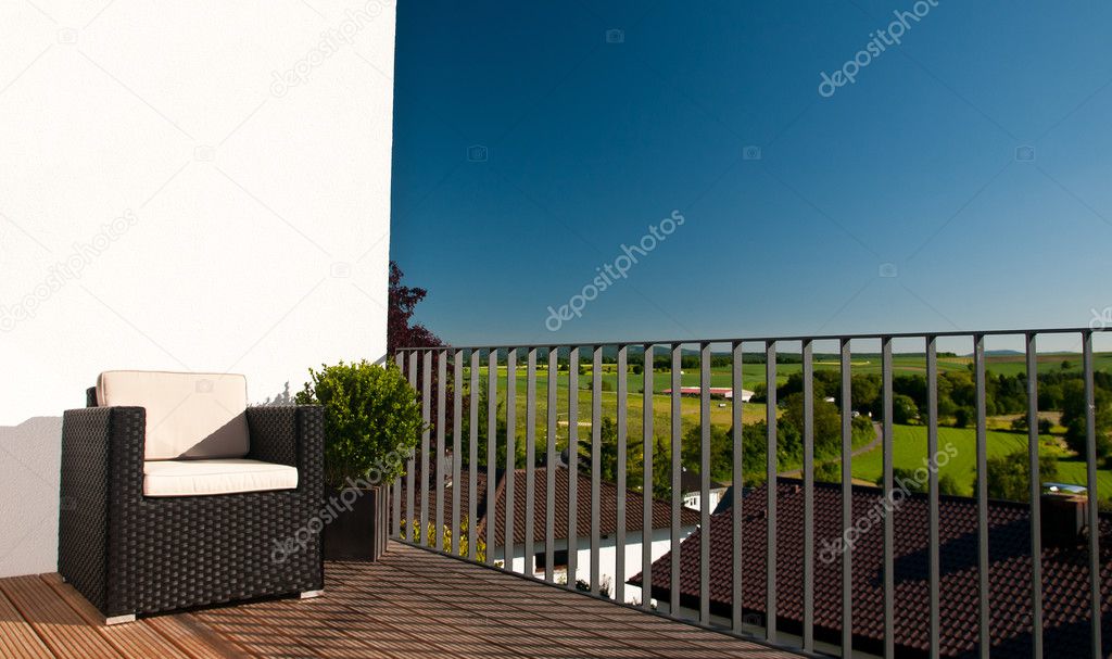 private balcony with beautiful view