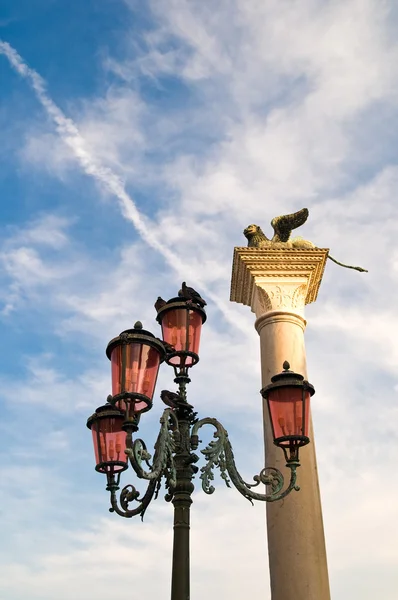 Monumento a São Marcos em Veneza — Fotografia de Stock