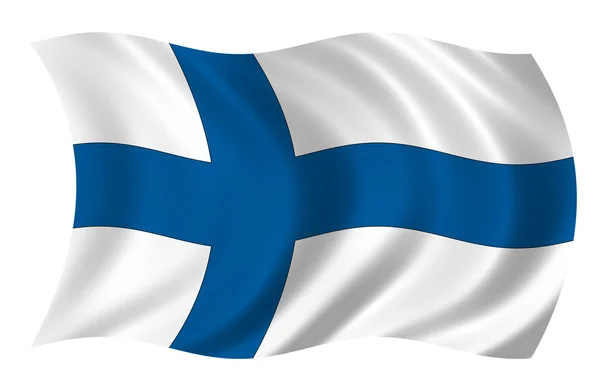 Finland Flag — Stock Photo, Image