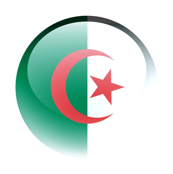 アクア国ボタン アルジェリア — ストック写真