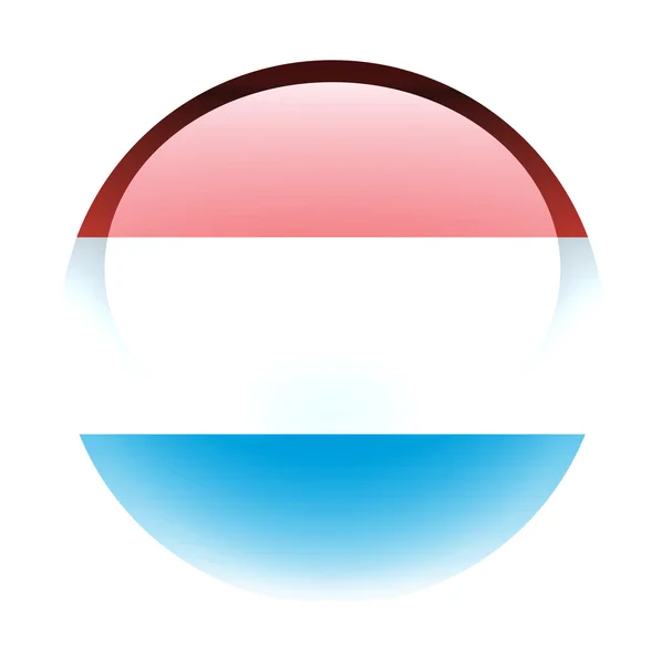 Aqua Country Button Luxembourg — Stock Photo, Image