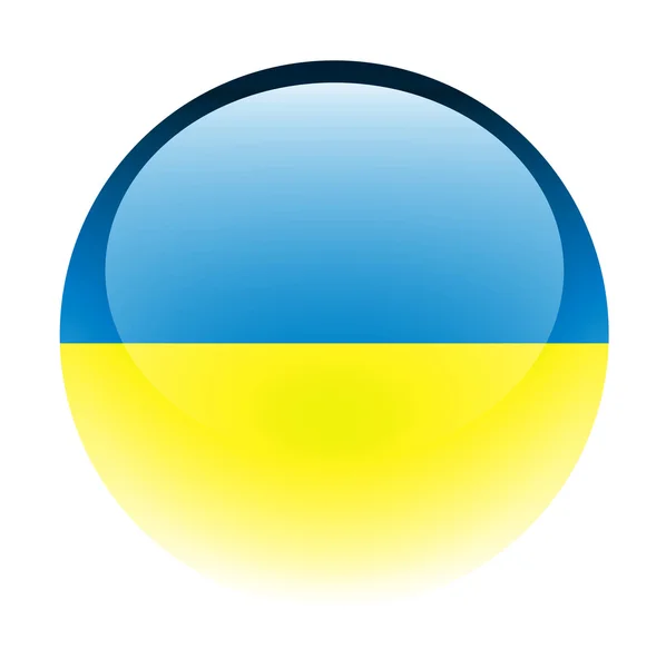 Аква країна кнопку Україна — стокове фото