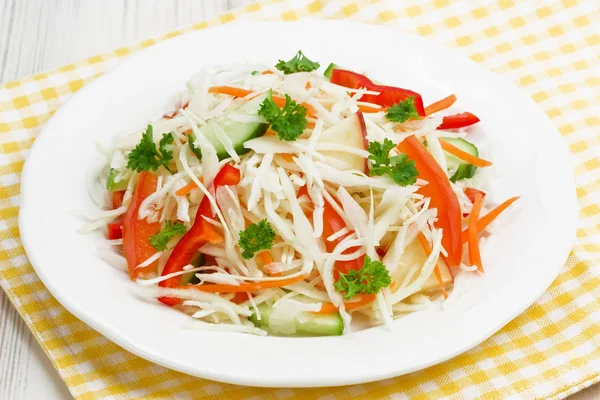 Cabbage spring salad — Stock Photo, Image