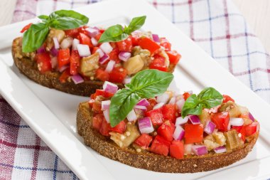 lezzetli bruschetta
