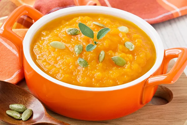 Pumpkin soup — Stock Photo, Image