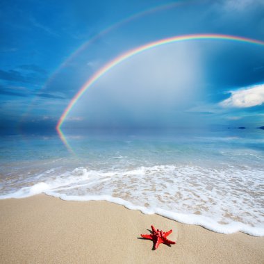 Rainbow ile plaj