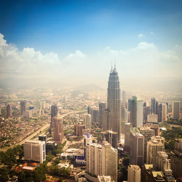 Ville moderne à Kuala Lumpur — Photo