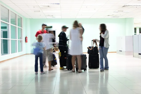 Passenger at airport — Stock Photo, Image