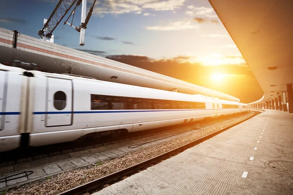 Järnvägsstation — Stockfoto