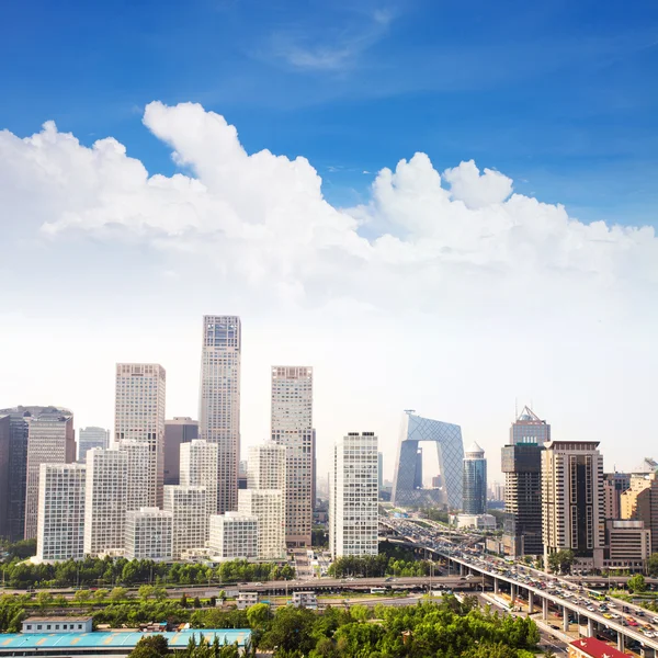 Landschaft der modernen Stadt, China — Stockfoto