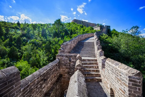 Great Wall of China at Sunny Day — Stock Photo, Image