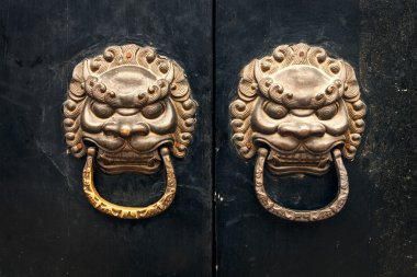 Antik şark kapı tokmağı