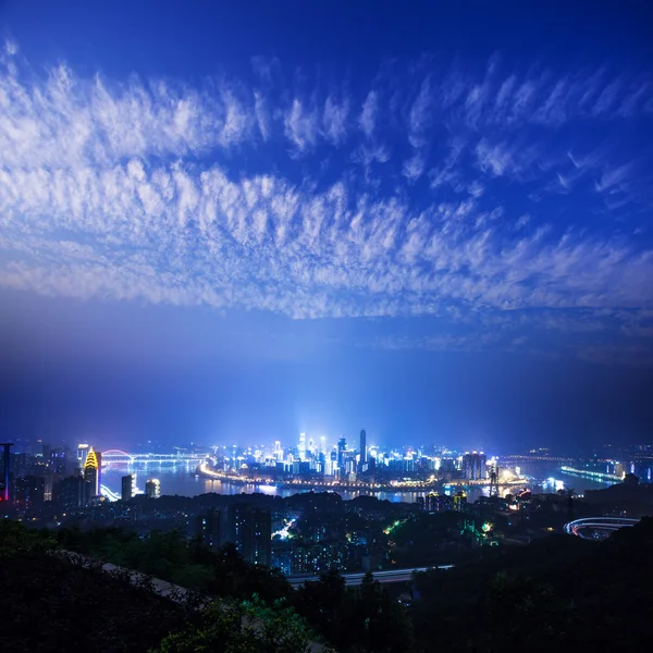 Cena noturna de Chongqing — Fotografia de Stock