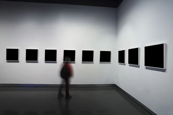 Marcos vacíos en el museo — Foto de Stock
