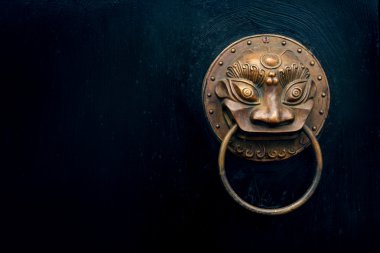 Antik şark kapı tokmağı