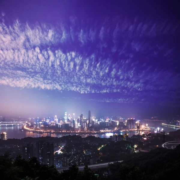 Scène de nuit de Chongqing — Photo