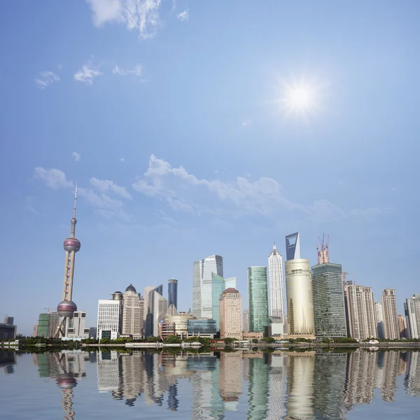 Landschaft von Shanghai — Stockfoto