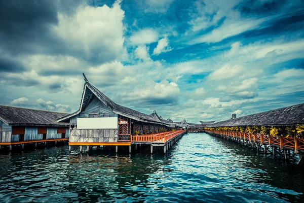 Over water bungalow — Stock Photo, Image