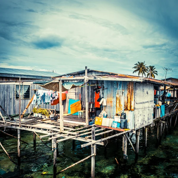 Over water bungalow — Stockfoto