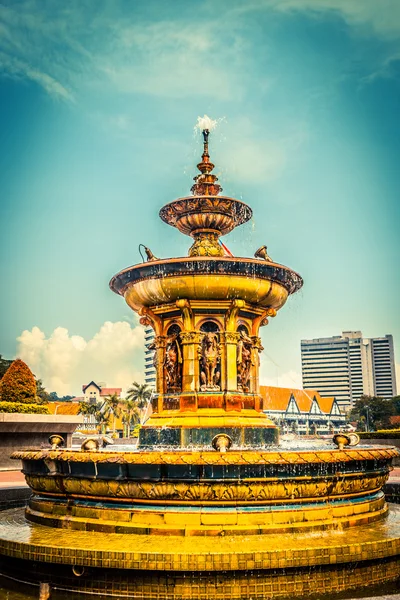 Fountain at Dataran Merdeka — Stock Photo, Image