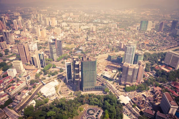Modern city in Kuala Lumpur — Stock Photo, Image