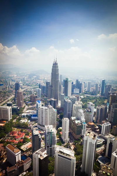 Cidade moderna em Kuala Lumpur — Fotografia de Stock