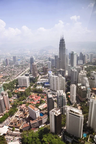 Modern city in Kuala Lumpur Royalty Free Stock Photos