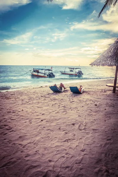 Vacker strand — Stockfoto