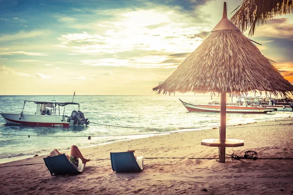 Hermosa playa — Foto de Stock