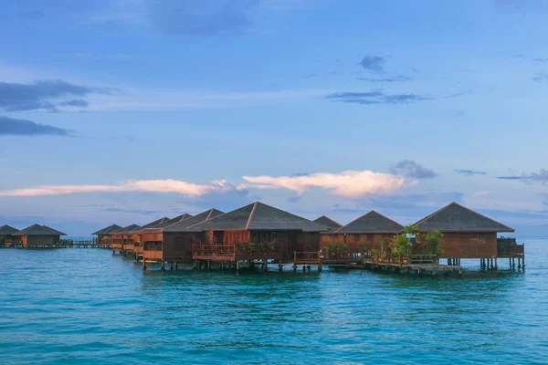Over water bungalow — Stock Photo, Image