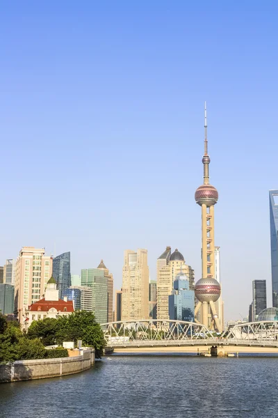 Cityscape de shanghai — Fotografia de Stock