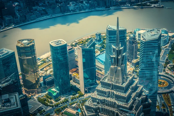 Cityscape de shanghai — Fotografia de Stock