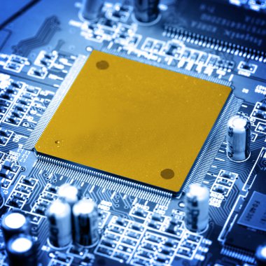 elektronik devre yakın çekim