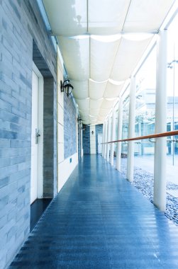 koridor modern binalar