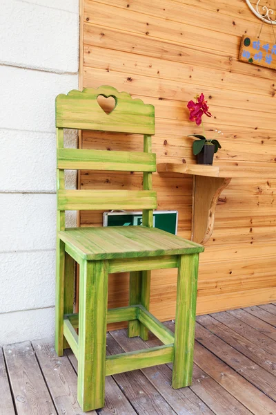 녹색 의자 — 스톡 사진