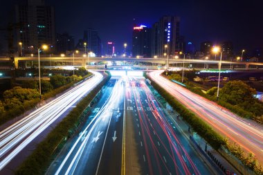 gece trafik