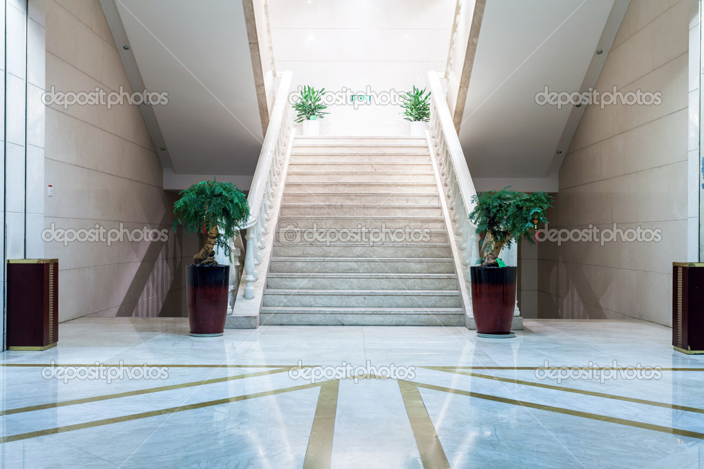 stairs in moden buildings