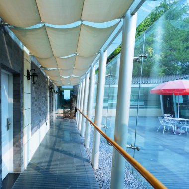 koridor modern binalar