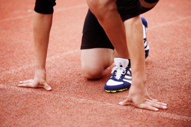 bir yarışın başlamasından