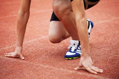 bir yarışın başlamasından