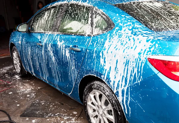 Mycie samochodów — Zdjęcie stockowe