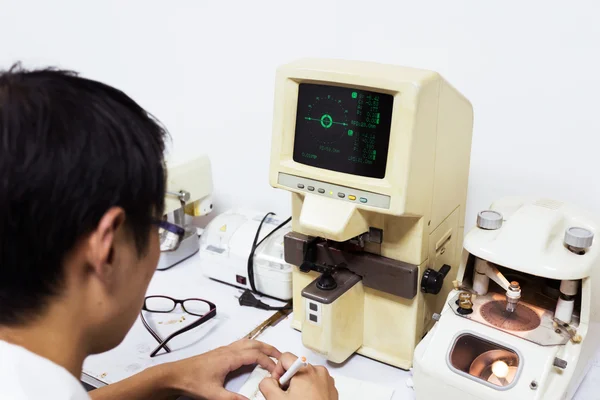 Instrumento de optometria — Fotografia de Stock