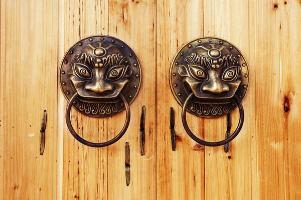 Chinese oude deur — Stockfoto