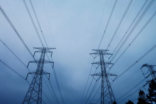 Power pylons — Stock Photo, Image