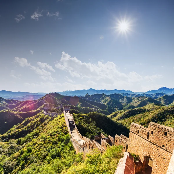 Die Große Mauer — Stockfoto