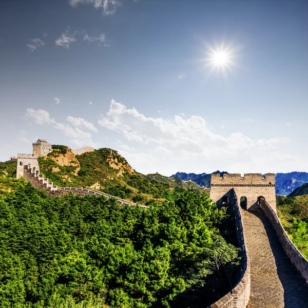 Die Große Mauer — Stockfoto