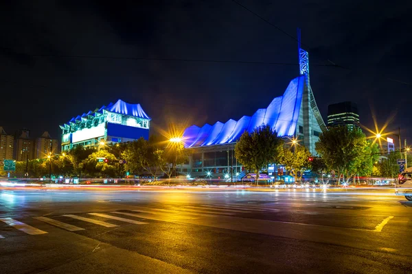 Cityscape at night — Stock Photo, Image