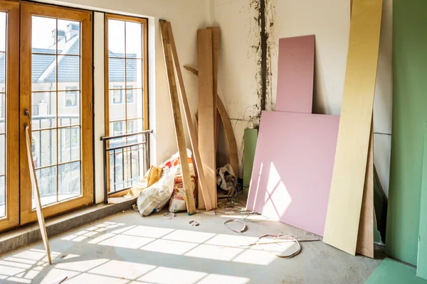 Scène van de renovatie — Stockfoto