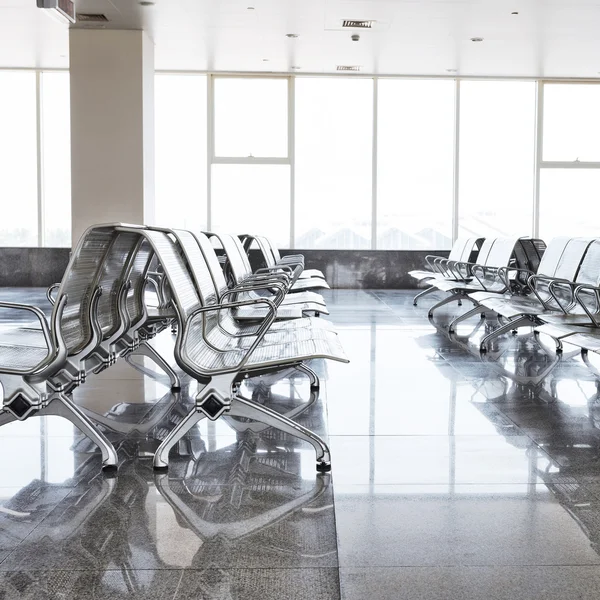 Salle d'attente à l'aéroport — Photo